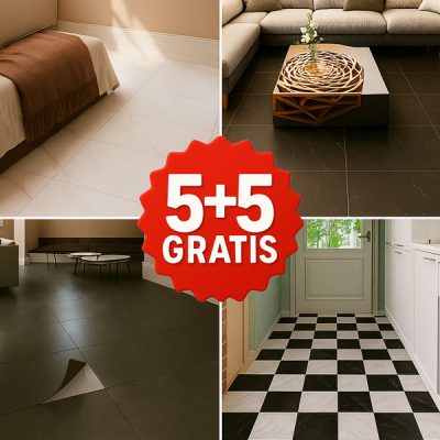 Selbstklebende Bodenaufkleber (10 Stück/0,9 m2) | INSTALAY